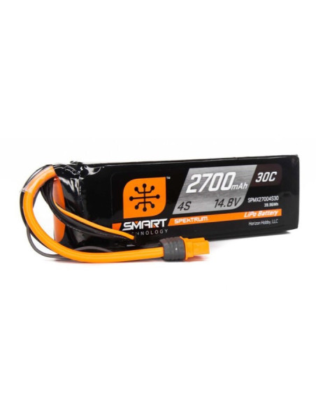 Batterie lipo 2700 mAh 4s 14,8v 30C prise IC3