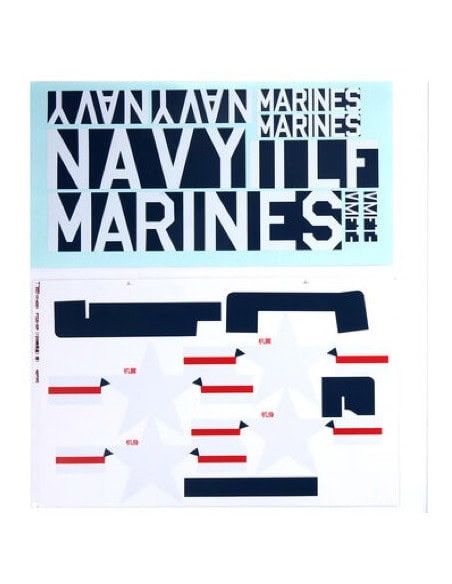 Planche de décoration F4U-4 corsair 1.2