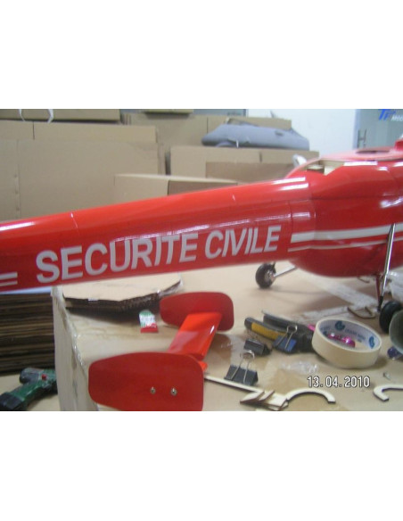 Fuselage Alouette 3 " cecurité civile " Classe 600