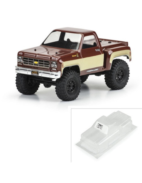 Carrosserie Chevy K-10 SCX24 transparente