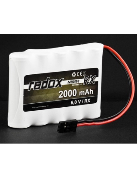 Batterie Nimh 2000 Mah 6v prise servo