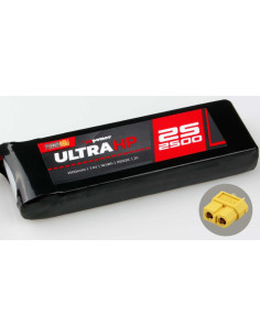 Batterie lipo 2500 Mah 7,4v prise Xt60