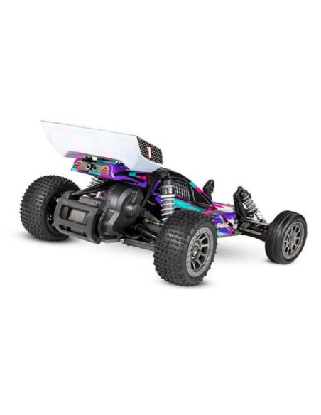 Traxxas Bandit 4x2 VWL bleu 1/10eme Bushless 110 km/h