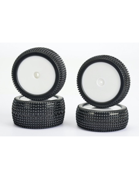Roues 1/10eme Super grip  4WD (x4)