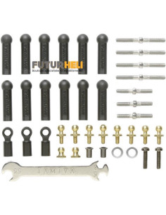 Set chape à boule avec filetages inversés