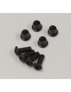 Bagues + vis de fusees Kyosho Optima (4)
