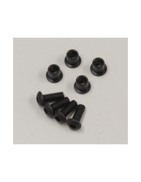 Bagues + vis de fusees Kyosho Optima (4)