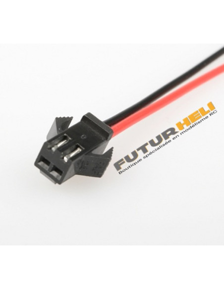 JST-SM 2,54MM 2 PIN femelle