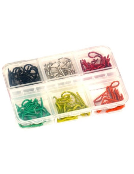 Clips Carrosserie 1/10 boite de 60 pièces
