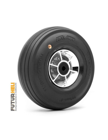 Roues légère gonflable 100mm (x2)