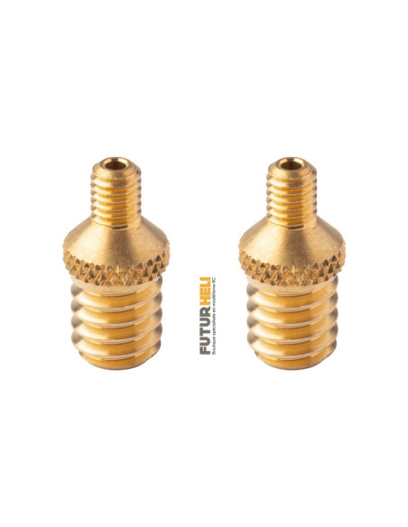 Mamelon de gonflage pour pneu (x2)