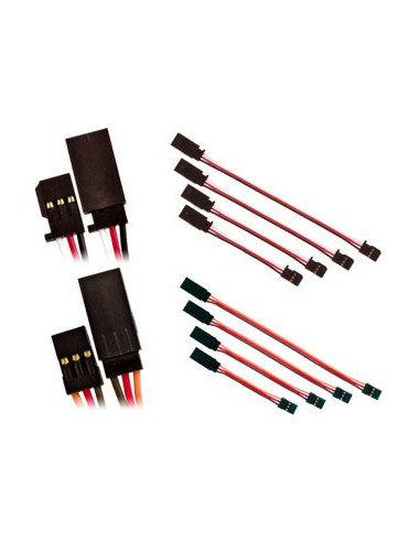 rallonge servo futaba 100 mm - Flightline