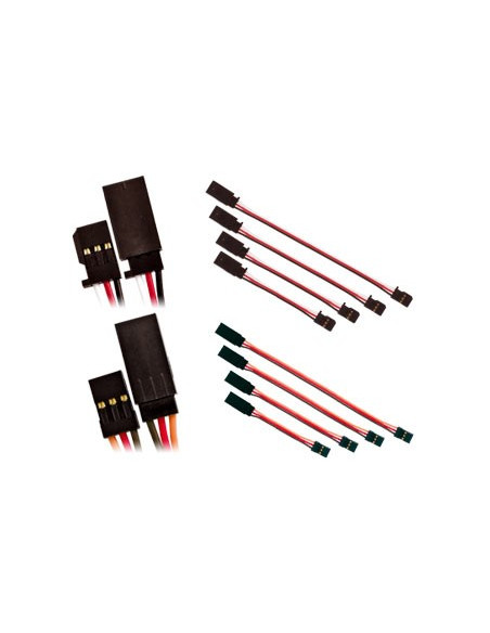 rallonge servo futaba 100 mm - Flightline