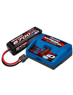 Batterie lipo 6700 MAh 4S + chargeur 2981G