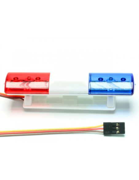Eclairage Led Police bleu / Rouge