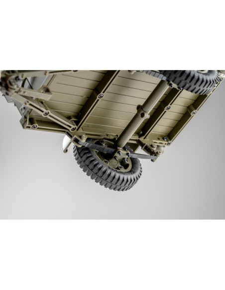 Remorque 1/12eme jeep willys MB