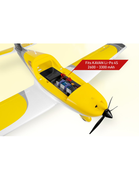 Bristell B23 (env 1600mm) Jaune PNP