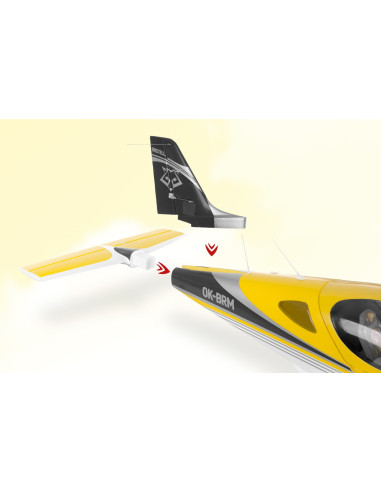 Bristell B23 (env 1600mm) Jaune PNP