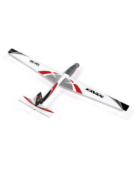 Motoplaneur Swift S1 (env 2400 mm) PNP Rouge