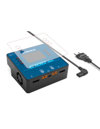 Chargeeur 2x500 w C100 duo 220v