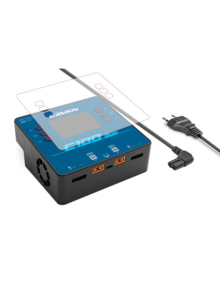 Chargeeur 2x500 w C100 duo 220v