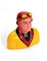 Pilote 1/9 "hank" avec casque et lunettes hangar9