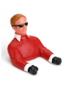 Pilote avec lunettes de soleil  buste rouge et bras Hangar9