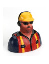 Pilote 1/9 avec barbe chapeau et ecouteurs hangar9