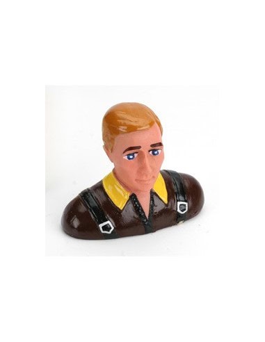 Pilote civil 1/6 sans lunettes ni chapeau