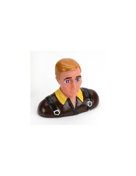 Pilote civil 1/6 sans lunettes ni chapeau