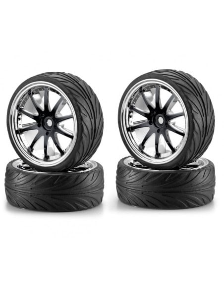 Set de 4 Big Wheel 1/10eme