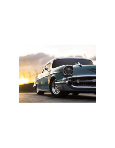 Chevy Bel Air Coupe 1957 Turquoise 1:10 Readyset