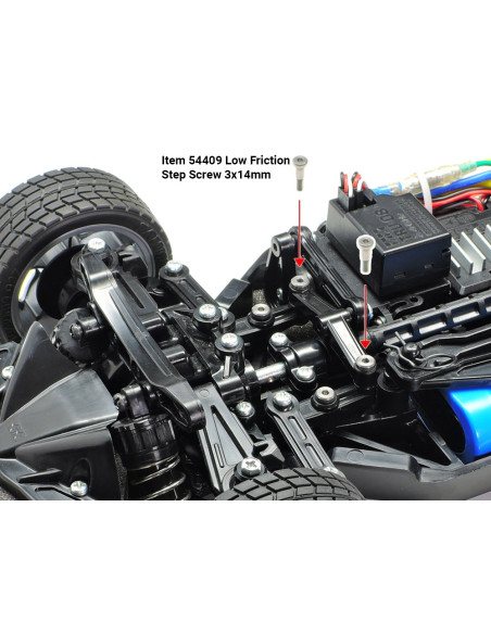 Vis 3X18 mm anti frottement TT-02