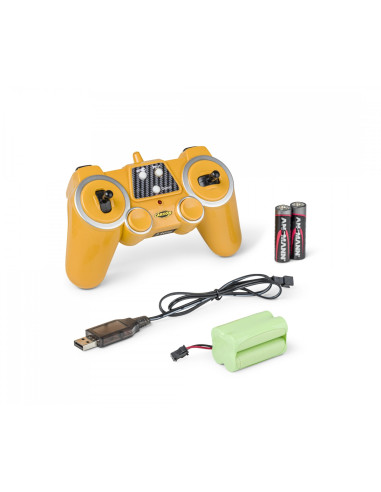 Tracteur JCB + remorque 1/16 ème radiocommandé RTR