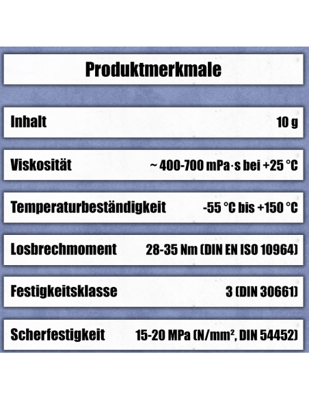 Frein filet haute résistance 10g
