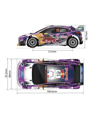 2022 Puma hybrid rally 1 RTR brushless 1/24 eme