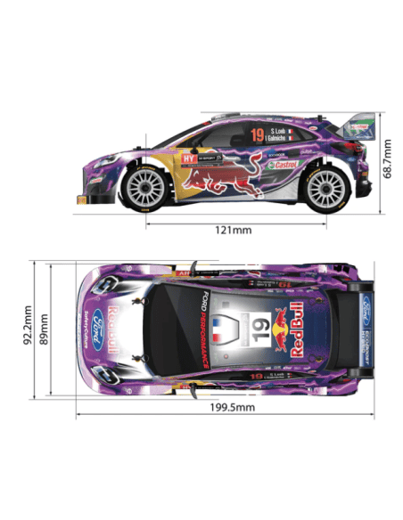 2022 Puma hybrid rally 1 RTR brushless 1/24 eme
