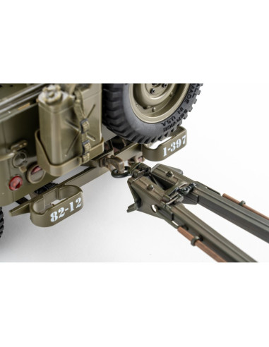 Canon Anti-Tank 37mm POur Jeep Willys MB 1941 1/12eme