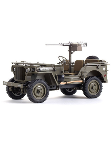 Mitrailleuse 1/12 ème pour jeep willys MB 1941
