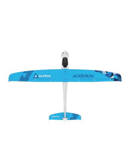 Planeur Alpha 1500 V2 Bleu PNP