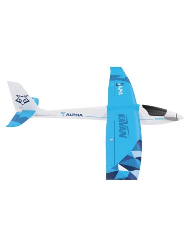 Planeur Alpha 1500 V2 Bleu PNP