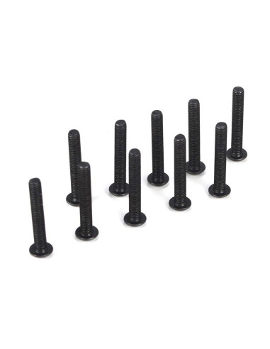 Vis à tête ronde M3x20 (10 pièce )