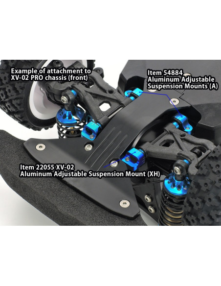 Cale suspension alu XV02