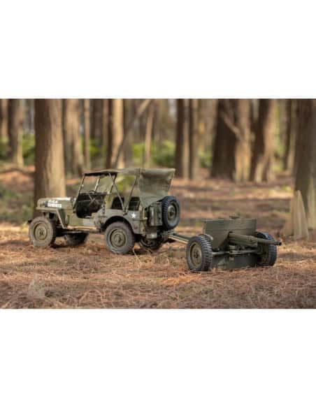 Canon anti-Tank 37mm  pour jeep 1941 1/6 ème