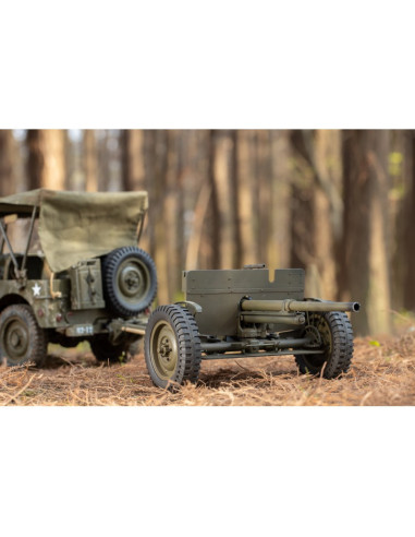 Canon anti-Tank 37mm  pour jeep 1941 1/6 ème