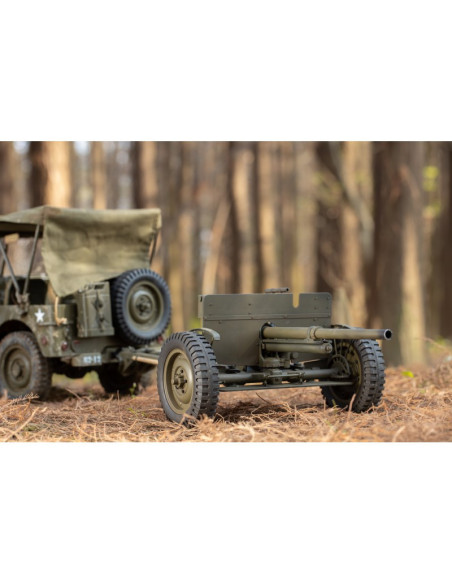 Canon anti-Tank 37mm  pour jeep 1941 1/6 ème