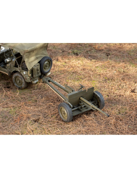 Canon anti-Tank 37mm  pour jeep 1941 1/6 ème