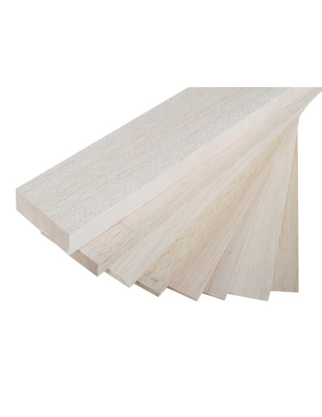 Planche Balsa 4 mm x 1M Graupner 504.C.4,0