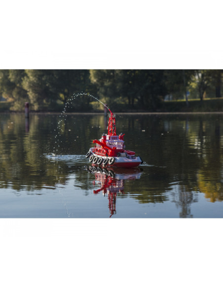 Bateau de pompier complet L 580mm