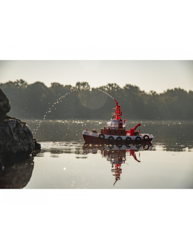 Bateau de pompier complet L 580mm